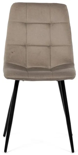 Autronic BONTEC Jedálenská stolička, béžová, zamatová látka, DCL-X7015 CAP2 Farba: Béžová