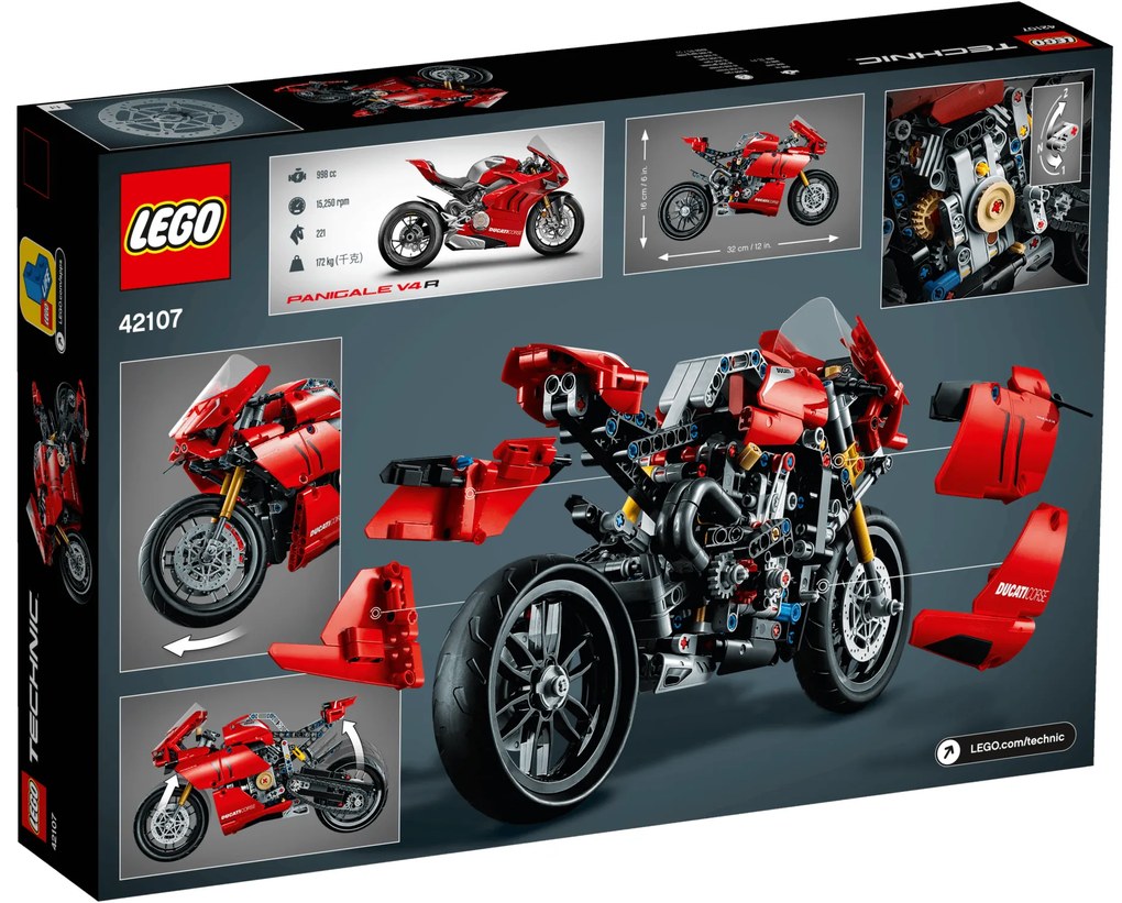 LEGO Technic 42107 Ducati Panigale V4 R 2242107