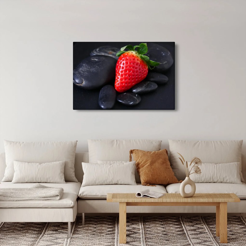 Obraz jahody (90x60 cm)