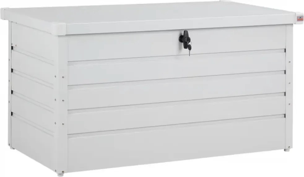 Kovový úložný box METALBOX, 385L, 120x62x63cm, šedá Gardebruk