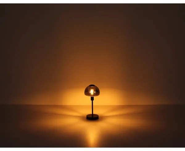 Globo 21914B - Stolná lampa KOKKINI 1xE14/25W/230V čierna