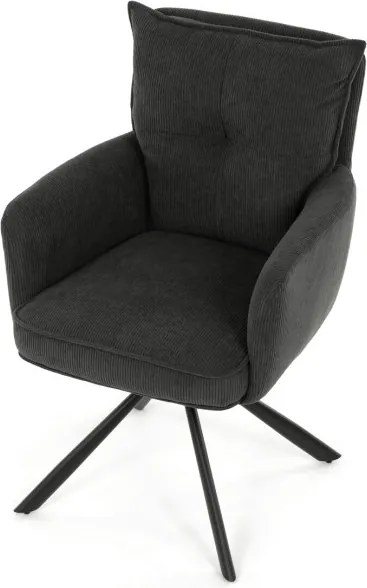 Jedálenská stolička sivá HC-X1128 GREY2