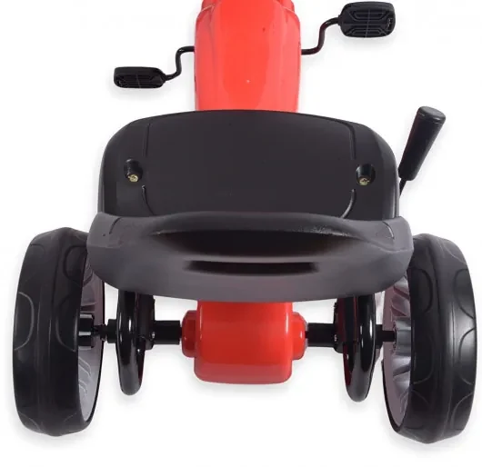 Šlapacia motokára POWER červená