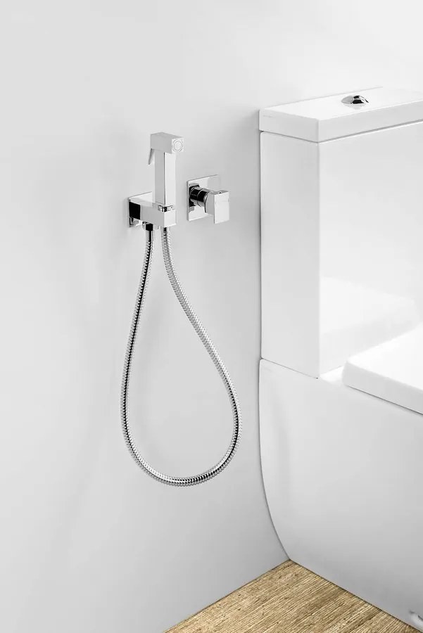 Sapho Sapho, LATUS podomietková sprchová termostatická batéria vrátane ručnej sprchy, 2 výstupy, chrómová, 1102-45