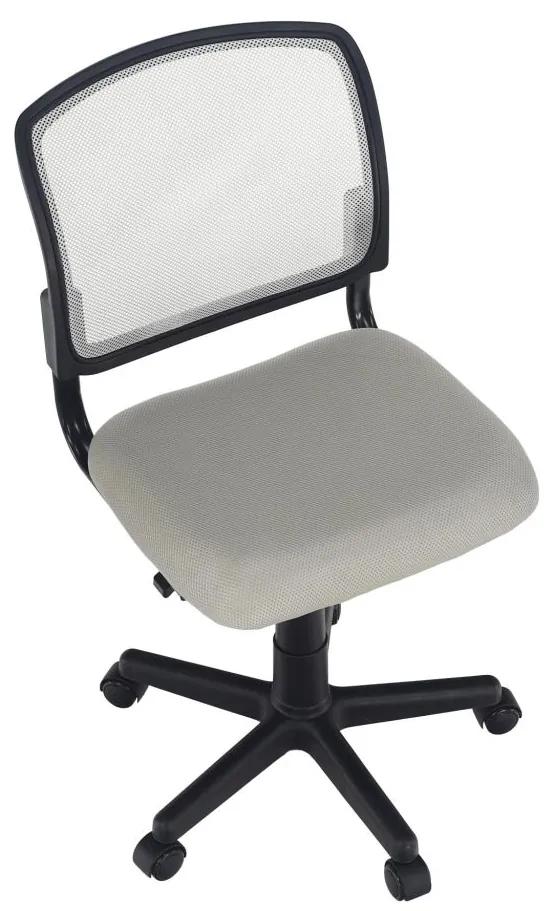 Tempo Kondela Otočná stolička, sivá/čierna, RAMIZA