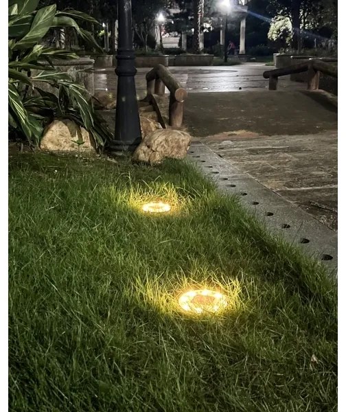 Immax 08496L-SADA 4xLED Vonkajšie solárne osvetlenie so senzorom 0,048W/2V IP68