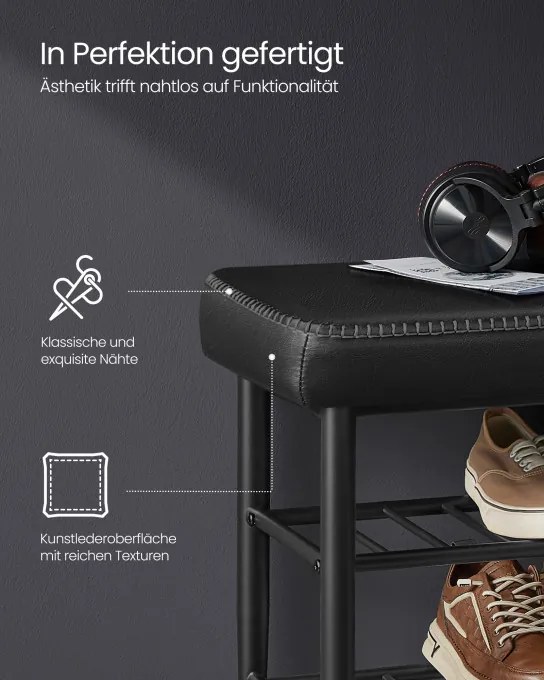 Polica na topánky so sedadlom LSB113B01