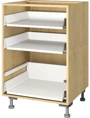Korpus spodnej kuchynskej skrinky BE SMART XL S 60 3Z dub arlington