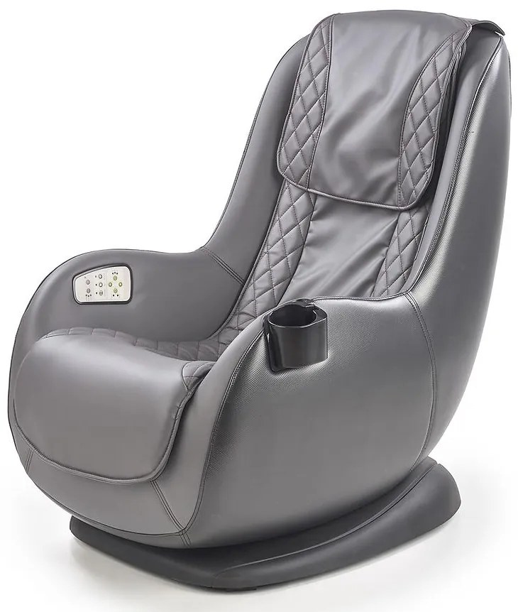 Kreslo Dopio masážna funkcia šedá