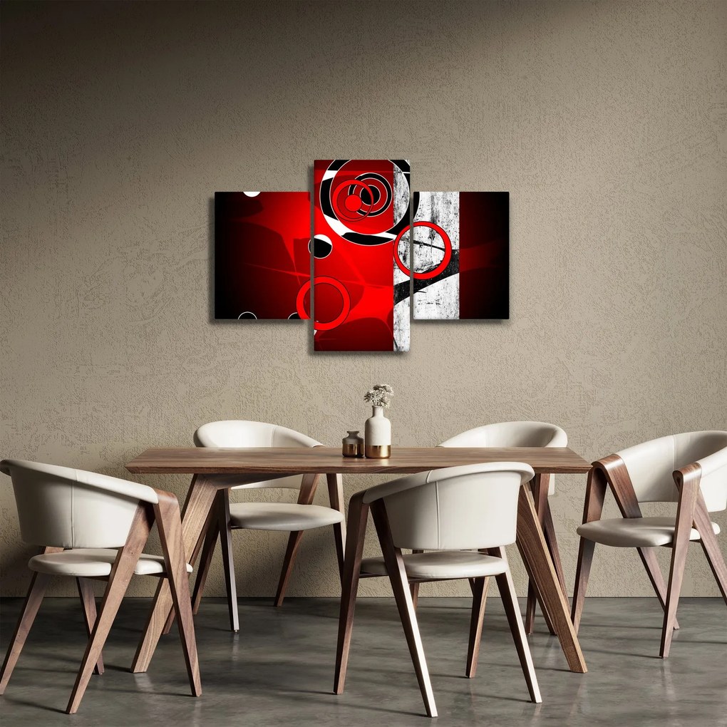 Obraz abstrakcie (90x60 cm)