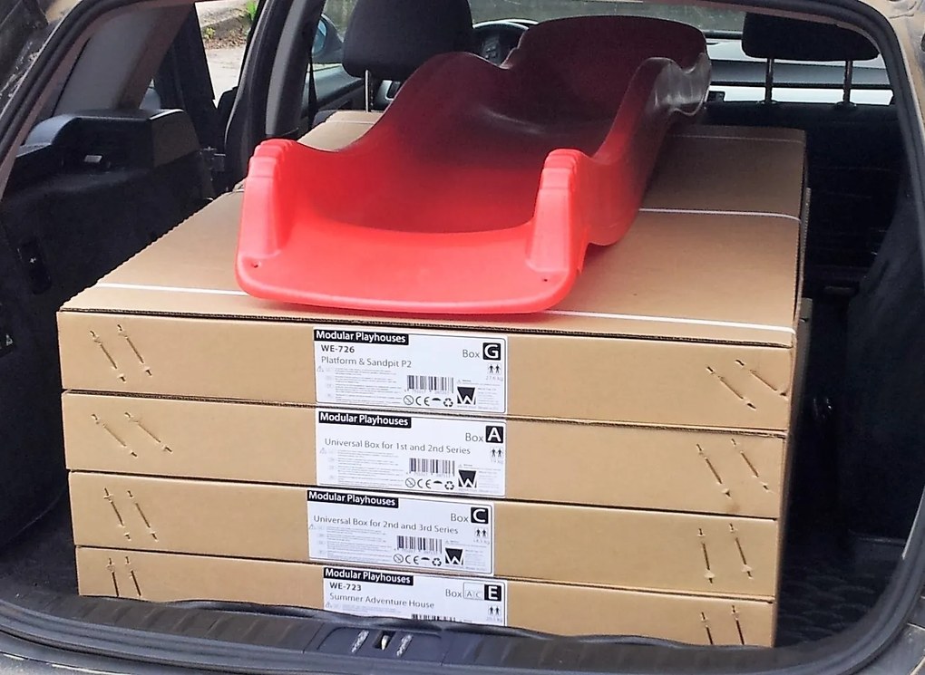 Marimex | Detský drevený domček Marimex Veranda so šmykľavkou | 11640361