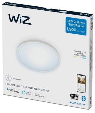 WiZ - LED Stmievateľné stropné svietidlo SUPERSLIM LED/16W/230V 2700-6500K Wi-Fi