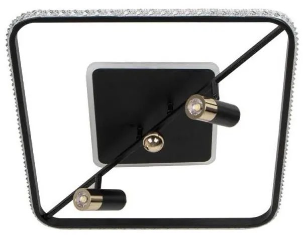 LED Stmievateľné stropné svietidlo LED/70W/230V 3000-6500K čierna + diaľkové ovládanie