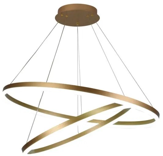 LED Stmievateľný luster na lanku LED/100W/230V 3000-6500K + diaľkové ovládanie