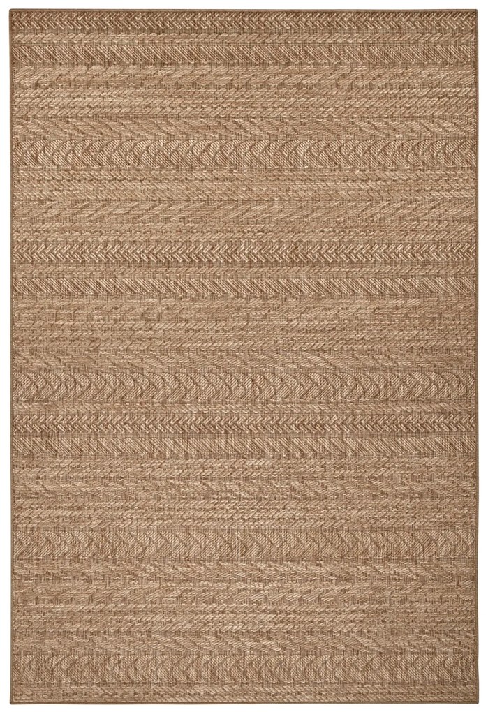 Hanse Home, Kusový koberec Forest 103995 Beige / Brown – na von aj na doma, 200x290, béžová, chodba / predsieň