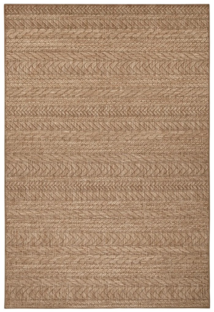 NORTHRUGS - Hanse Home koberce Kusový koberec Forest 103995 Beige / Brown – na von aj na doma - 160x230 cm