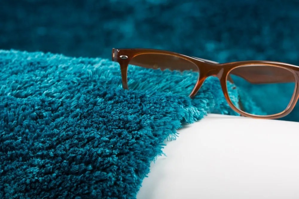 Obsession, DOPREDAJ: 160x230 cm Kusový koberec Curacao 490 petrol, 160x230, modrá, spálňa