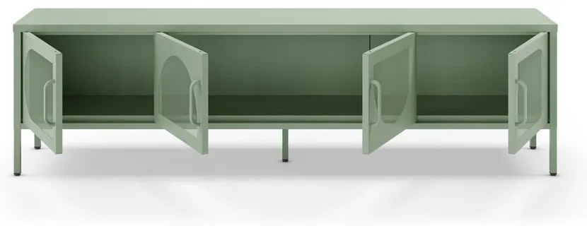 TV stolík v mentolovej farbe 180x50 cm Tayra – Marckeric