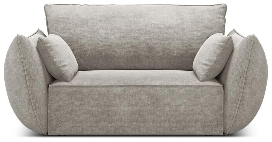 Svetlosivé kreslo Vanda - Mazzini Sofas