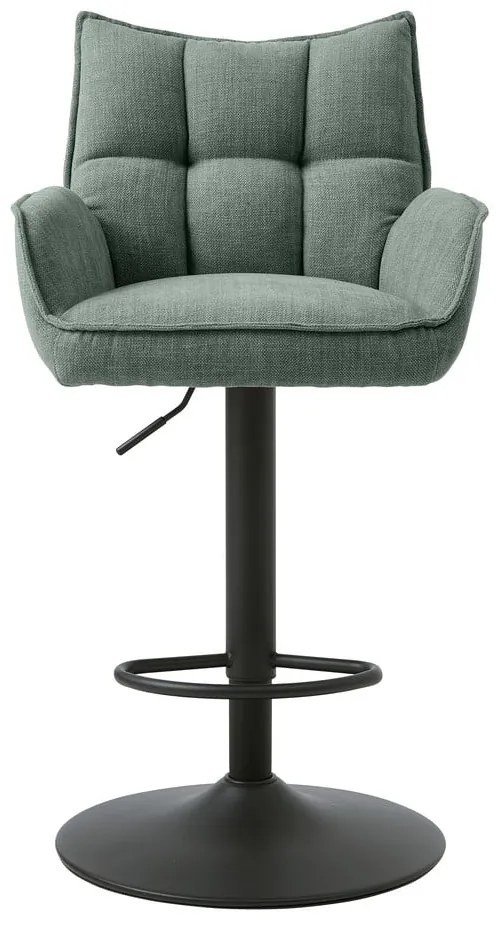 Zelené barové stoličky s nastaviteľnou výškou v súprave 2 ks Marilla – Unique Furniture