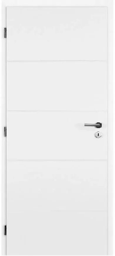 Dvere vnútorné Quatro plné 80Ľ biele
