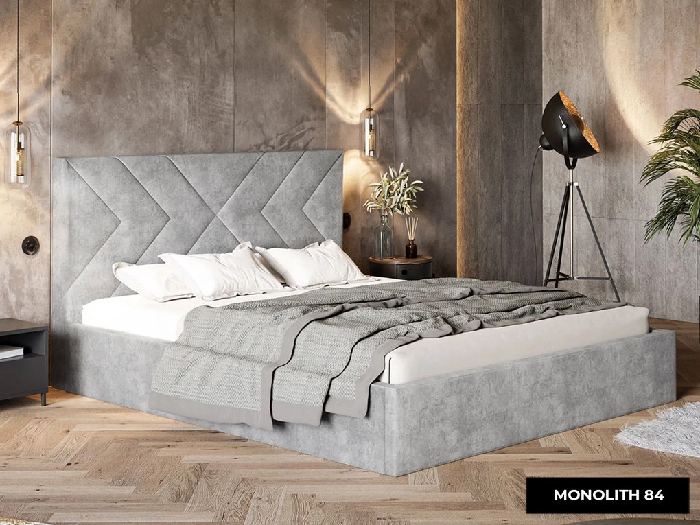 PROXIMA.store - Moderná čalúnená posteľ ESME ROZMER: 180 x 200 cm