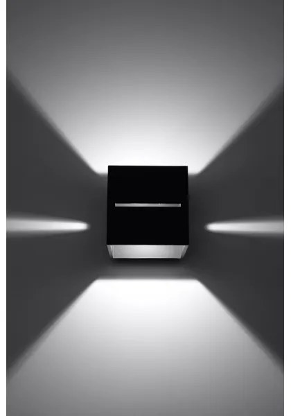 Nástenné svietidlo LOBO 1xG9/40W/230V čierna