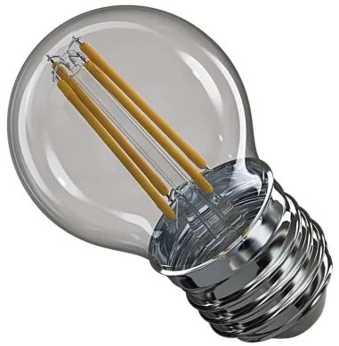 EMOS LED filamentová žiarovka, E27, Mini, 4W, 465lm, 2700K, teplá biela