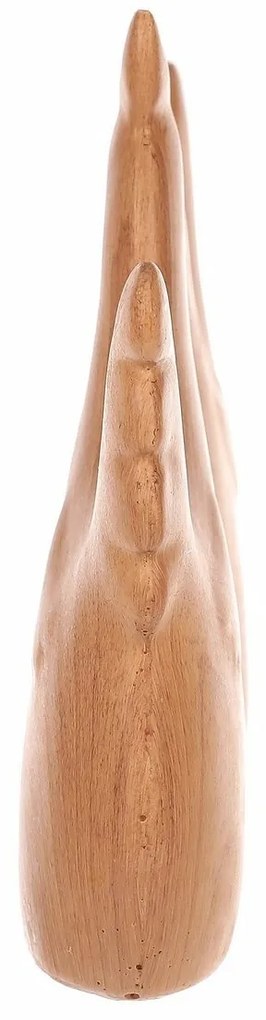 Veľkonočná dekorácia Sliepky a kohút, 12 x 3 x 14 cm, set 2 ks, polyresin