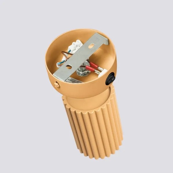 Sollux SL.1560 - Nástenné bodové svietidlo KARBON 1xGU10/10W/230V zlatá