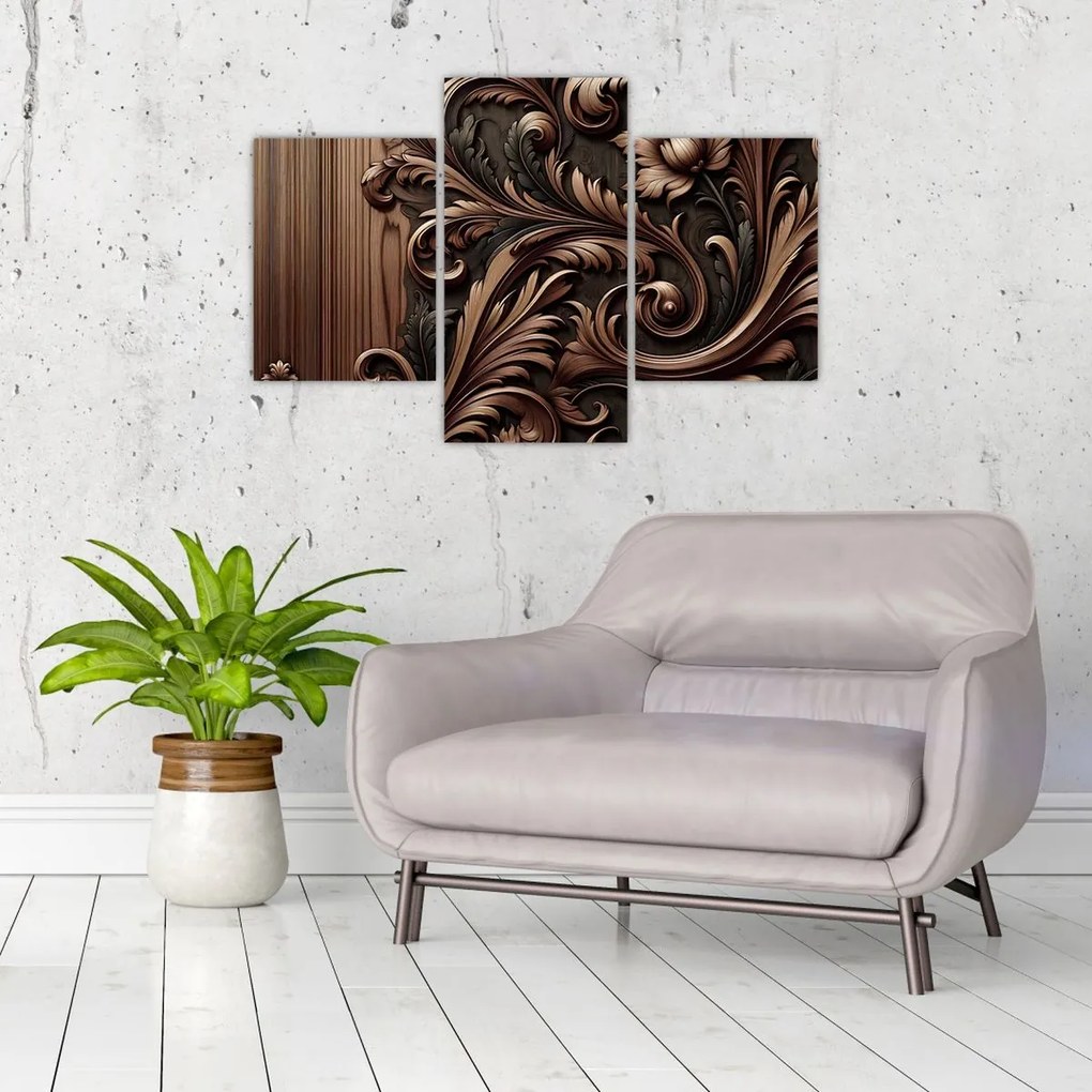 Obraz - Vzor z dreva (90x60 cm)