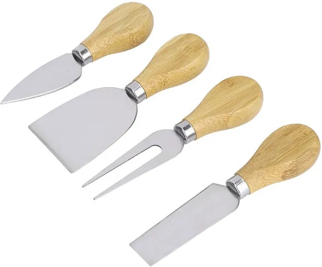 Servírovacia doska ESTERA s príborom, bambusová