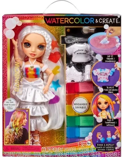 Rainbow High Watercolor And Create Bábika 507598
