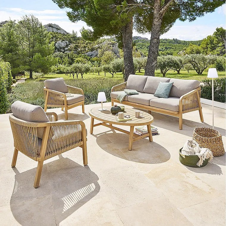 DEOKORK Luxusná zostava z akácie BRIGHTON