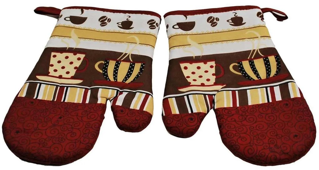 B-1 COFFEE sada chňapka so zásterou