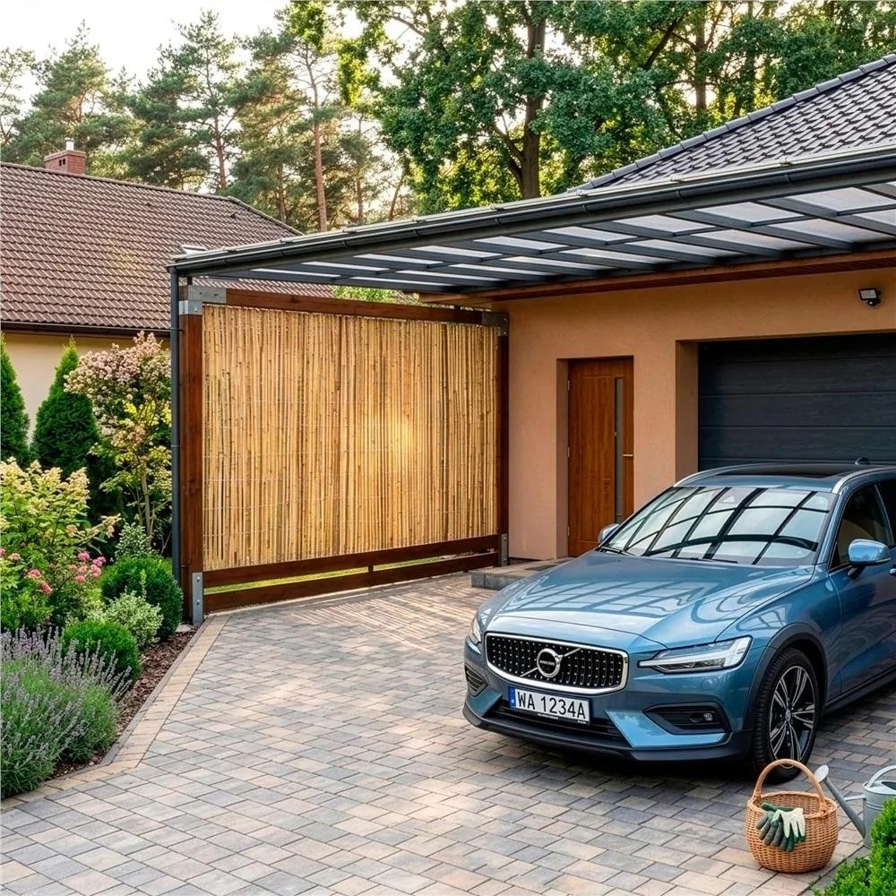 SPRINGOS Bambusová rohož na balkón a plot 1,8 x 5 m – maskovací kryt a zástena GA0229