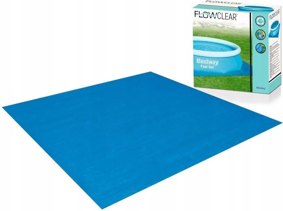 LEAN Ochranná podložka pod bazén 396 x 396 cm