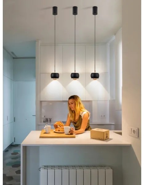 Immax NEO 07219L - LED Stmievateľný luster DORMINE 6W/230V matná čierna Tuya +DO