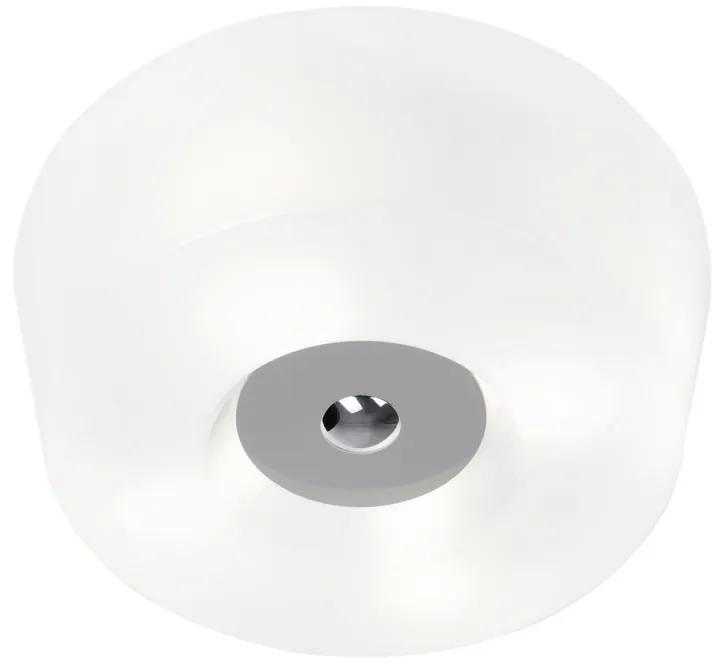 Stropná lampa Yki 600, sivá