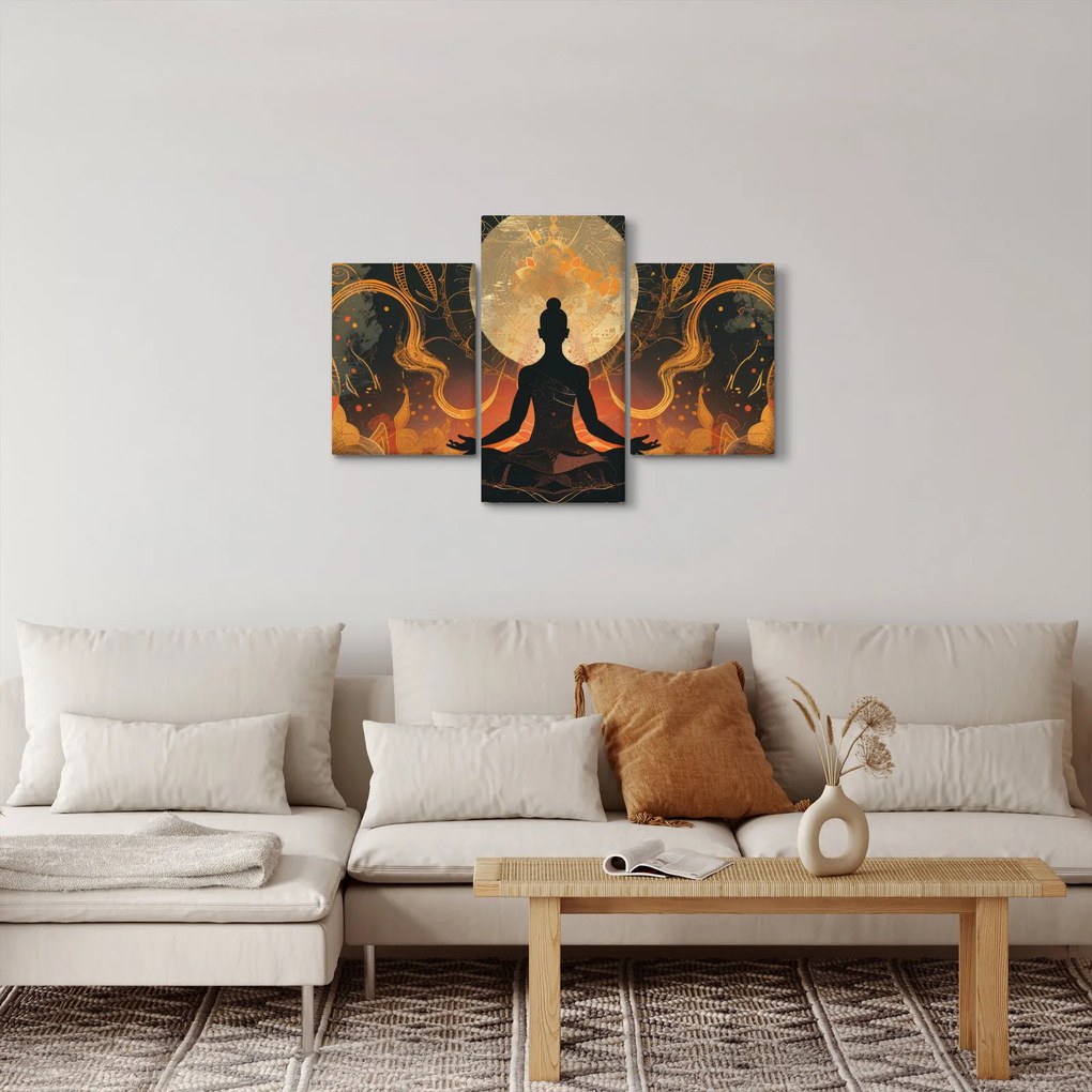 Obraz - Meditácia (90x60 cm)