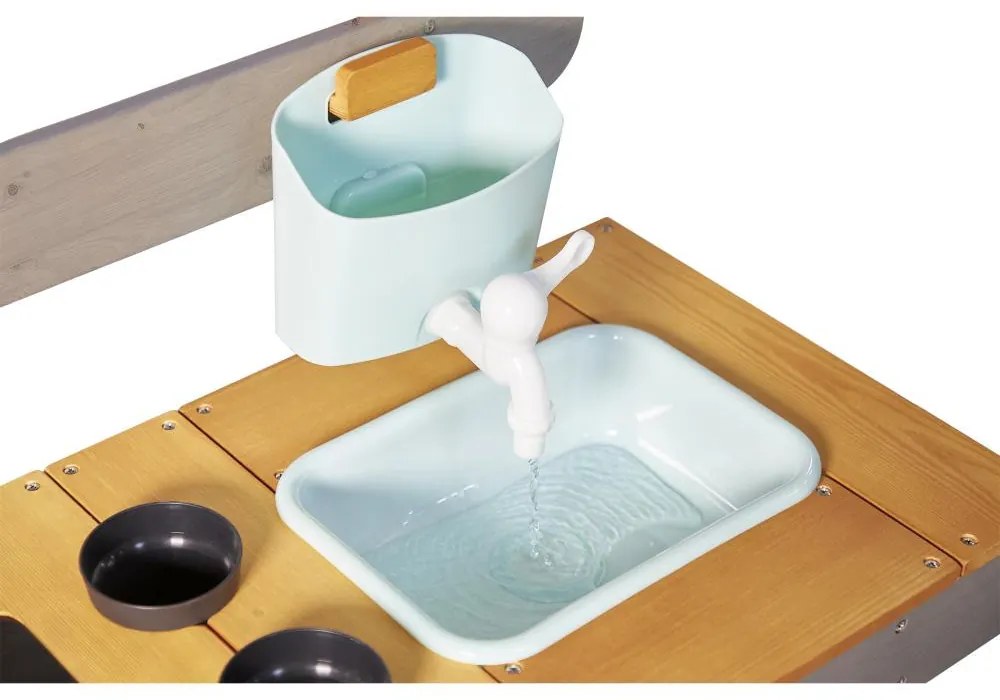 Vonkajšia detská drevená kuchynka - Muddy Lab