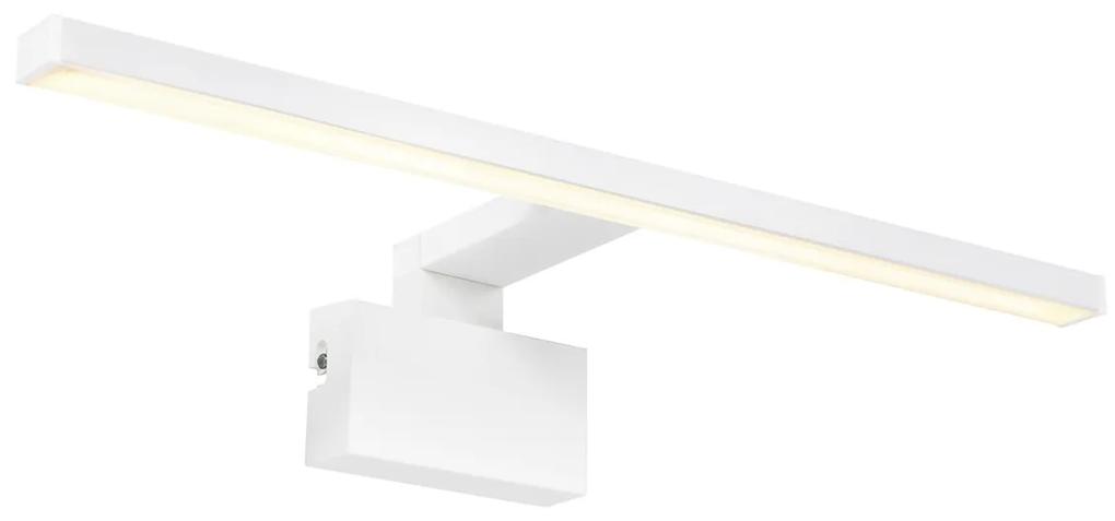 NORDLUX Kúpeľňové LED svetlo nad zrkadlo MARLEE, 8,9 W, teplá biela, biela