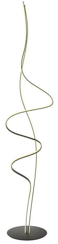 Redo 01-3626 - stmievateľná LED stojacia lampa IMPULS LED/36W/230V čierna