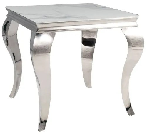 Luxusný konferenčný stolík PRINCE B CERAMIC CALACATTA