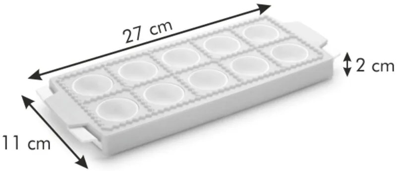 Tescoma Delícia Forma na okrúhle ravioli 10 ks,