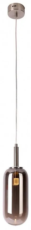 LED Luster na lanku FIUGGI LED/6W/230V šedá