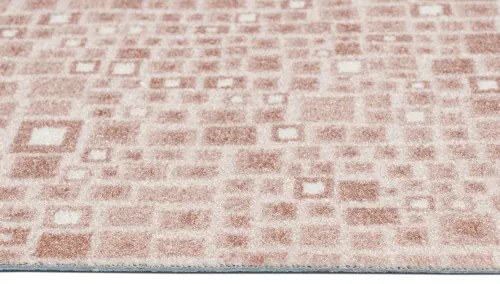 Koberce Breno Metrážny koberec MORGAN 60, šíře role 400 cm, ružová, viacfarebná