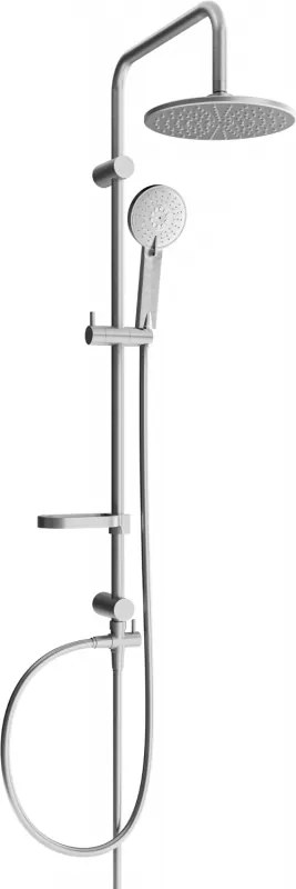 Mexen sprchový set X40 s hornou hlavicou  22 cm, grafitová, 7984040091-66