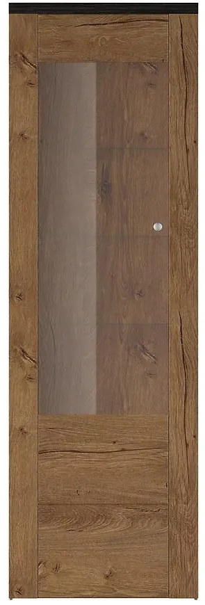 Vitrína Larona 05 1D dub lefkas