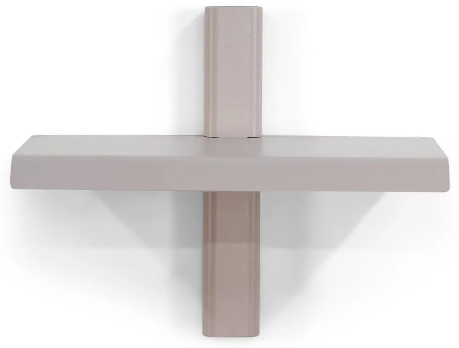 Taupe kovová polica 28 cm Hola – Spinder Design